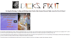 Desktop Screenshot of dicksfixit.com